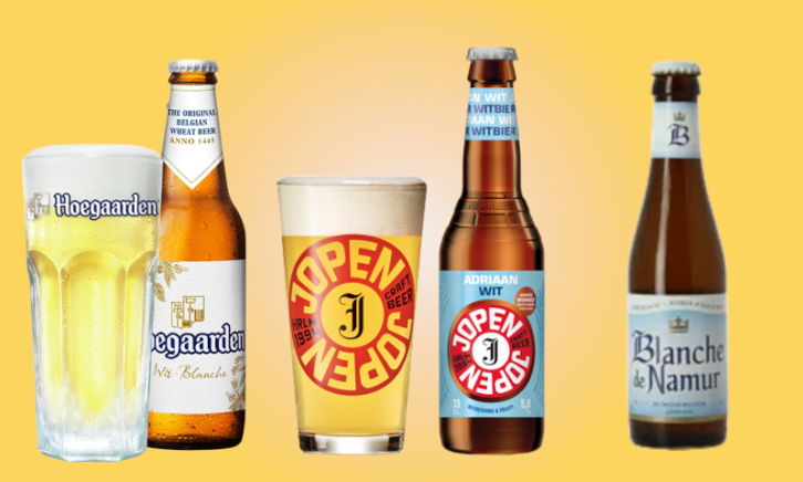 Wit bier Drie wit bieren